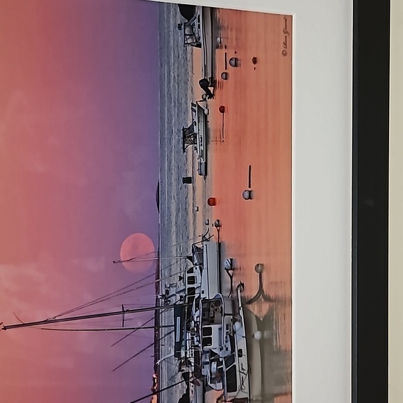 Framed boat picture - Picture 2 of 3